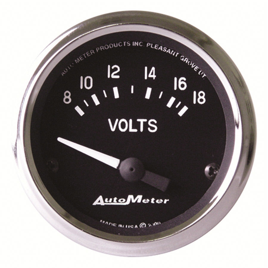 2-1/16in Cobra Series Voltmeter Gauge - AutoMeter 201009