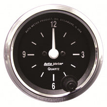 Load image into Gallery viewer, AutoMeter GAUGE; CLOCK; 2 1/16in.; 12HR; ANALOG; COBRA