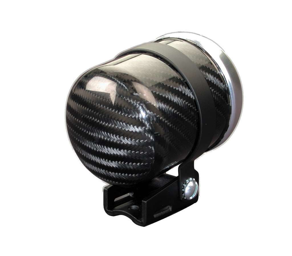 AutoMeter GAUGE MOUNT; 2 5/8in.; PEDESTAL W/CARBON FIBER CUP; FOR ELEC. GAUGE