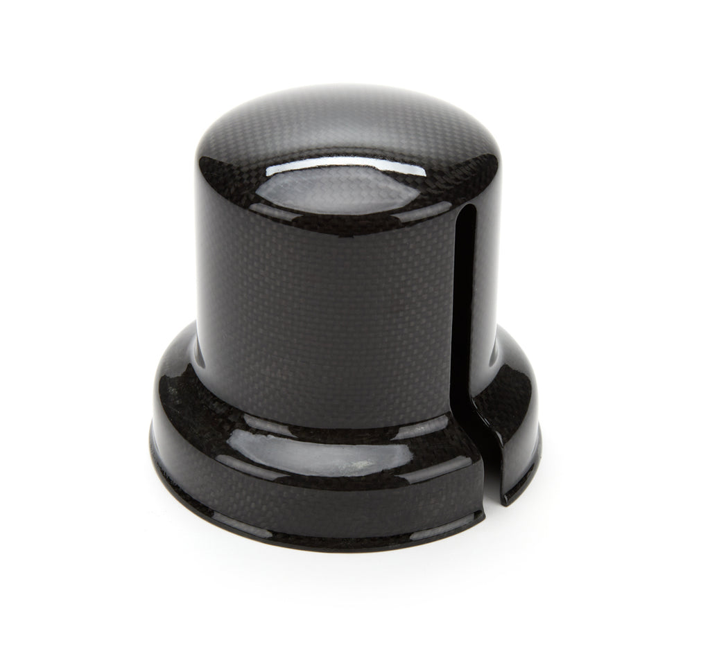 AutoMeter GAUGE COVER; FOR 5in. PEDESTAL TACHOMETER; CARBON FIBER CUP