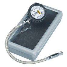 Load image into Gallery viewer, Tire Pressure Gauge 0-15 PSI Analog w/Bleed Valve - AutoMeter 2159