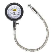 Load image into Gallery viewer, Tire Press. Gauge 0-100 PSI Analog w/Bleed Valve - AutoMeter 2164