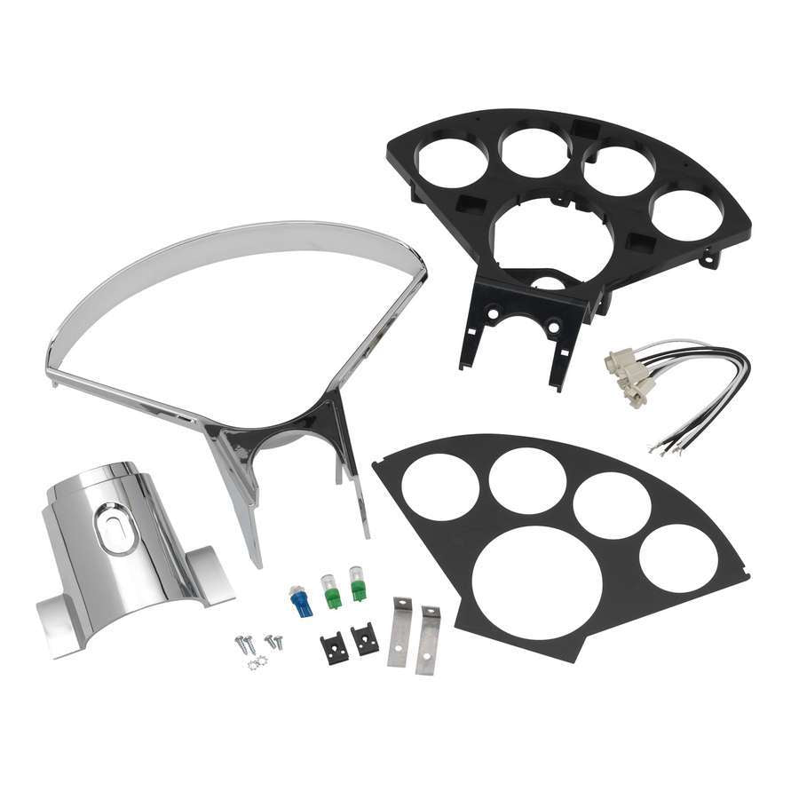 Dash Panel - 55-56 Chevy - AutoMeter 2207