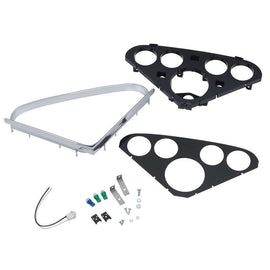 AutoMeter GAUGE MOUNT; DIRECT FIT DASH PANEL; (3 3/8in.; 2 1/16in. X4); CHEVY TRUCK 55-59
