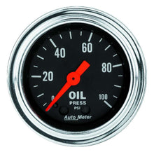 Load image into Gallery viewer, 0-100 Oil Pressure Gauge - AutoMeter 2421