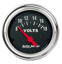Load image into Gallery viewer, 8-18V Voltmeter Gauge - AutoMeter 2592