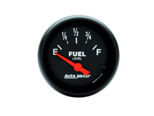 Load image into Gallery viewer, 2-1/16 Fuel Level Gauge - AutoMeter 2643