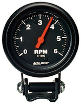 Load image into Gallery viewer, 6000 Rpm Black Tach - AutoMeter 2891