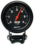 6000 Rpm Black Tach - AutoMeter 2891
