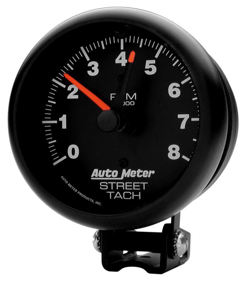 8000 Rpm Black Tach - AutoMeter 2894