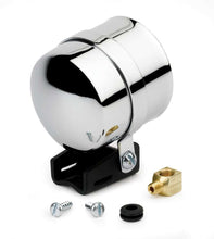 Load image into Gallery viewer, AutoMeter GAUGE MOUNT; 2 5/8in.; PEDESTAL W/CHROME CUP; FOR ELEC. GAUGE