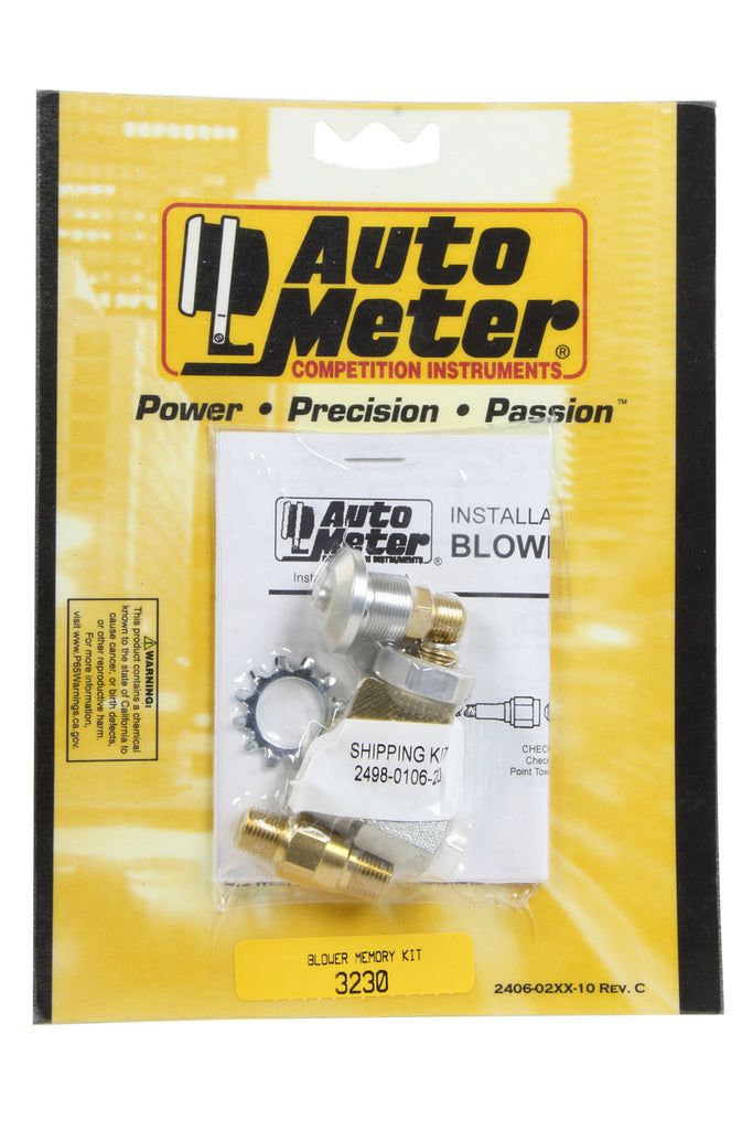 Blower Memory Kit - AutoMeter 3230