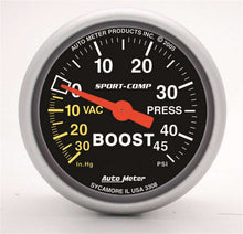 Load image into Gallery viewer, 2-1/16in S/C Boost/Vac Gauge - AutoMeter 3308