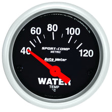 Load image into Gallery viewer, 2-1/16 Mini Sport Comp Water Temp Gauge -Metric - AutoMeter 3337-M