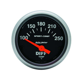 2-1/16in S/C Differental Temp Gauge - AutoMeter 3349