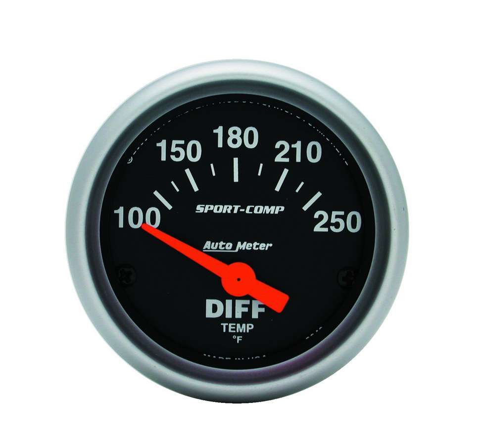 2-1/16in S/C Differental Temp Gauge - AutoMeter 3349