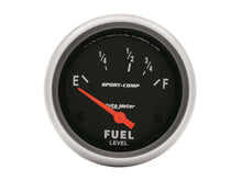 Load image into Gallery viewer, AutoMeter GAUGE; FUEL LEVEL; 2 5/8in.; 73OE TO 10OF; ELEC; SPORT-COMP
