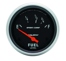 Load image into Gallery viewer, AutoMeter GAUGE; FUEL LEVEL; 2 5/8in.; 240OE TO 33OF; ELEC; SPORT-COMP
