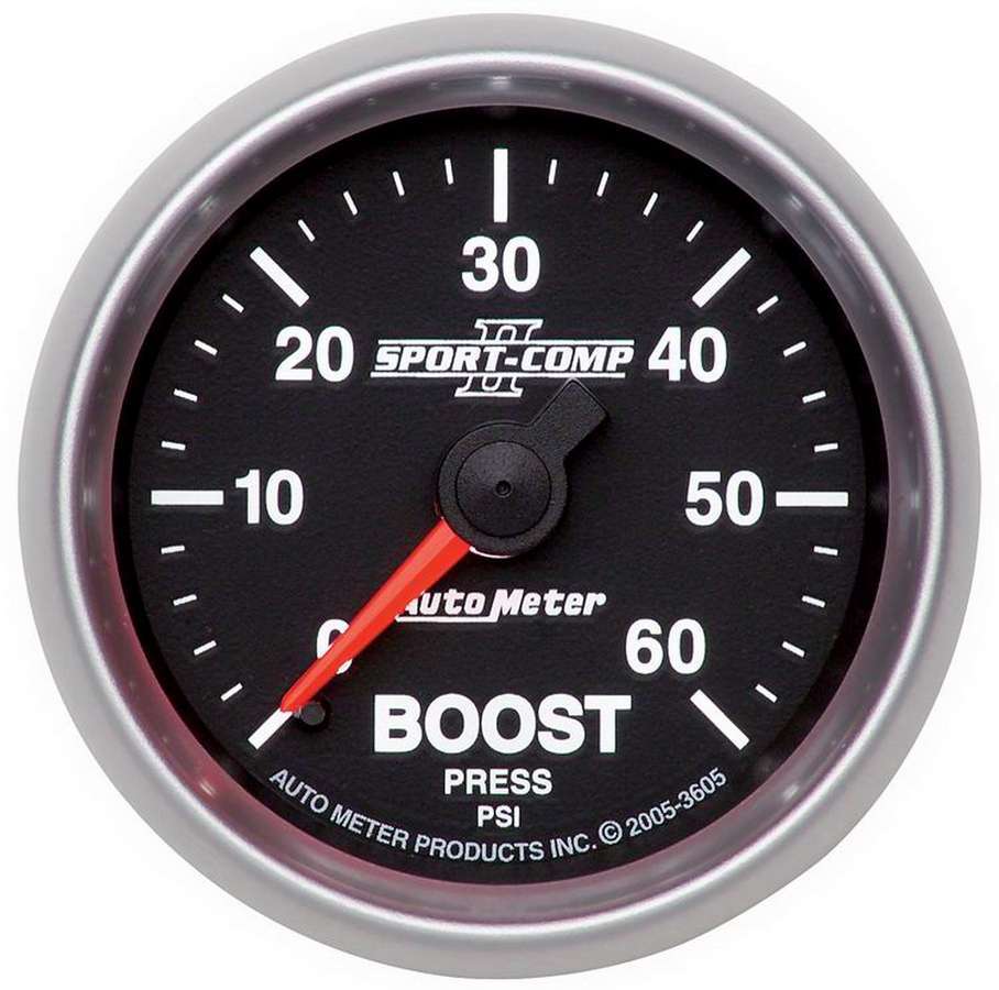 2-1/16in S/C II Boost Gauge 0-60psi - AutoMeter 3605