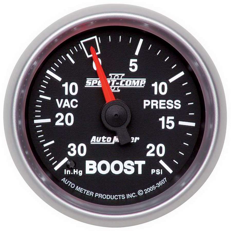 2-1/16in S/C II Boost Gauge 30inhg/20psi - AutoMeter 3607