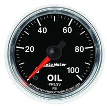 Load image into Gallery viewer, 2-1/16 GS Oil Pressure Gauge - 0-100psi - AutoMeter 3853