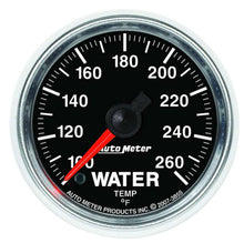 Load image into Gallery viewer, 2-1/16 GS Water Temp Gauge - 100-260 - AutoMeter 3855