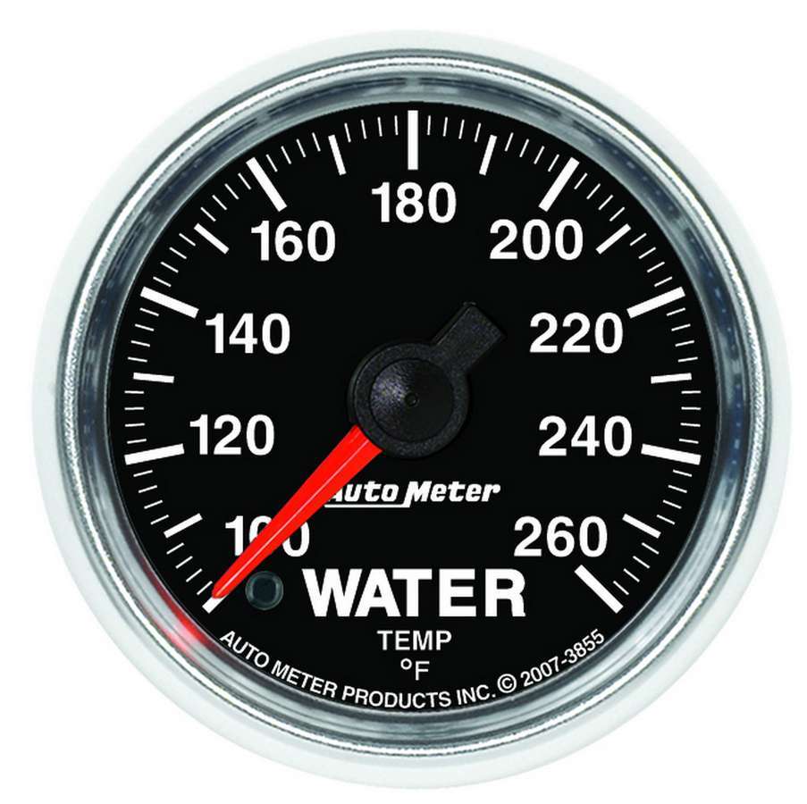 2-1/16 GS Water Temp Gauge - 100-260 - AutoMeter 3855