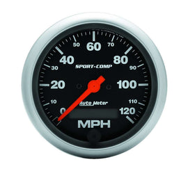 3-3/8in Sport Comp. Elec. 120MPH Speedometer - AutoMeter 3987