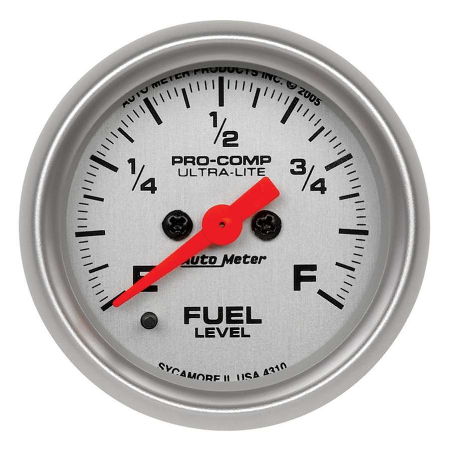 2-1/16in U/L Fuel Level Gauge - Programmable - AutoMeter 4310