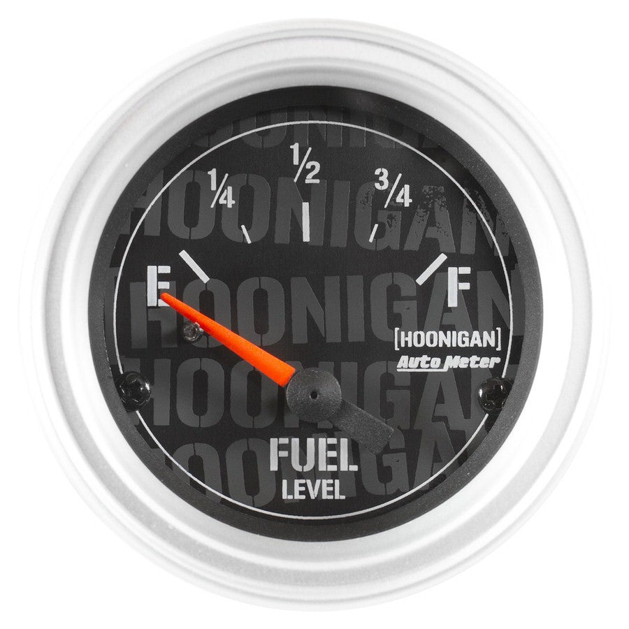 2-1/16in Fuel Level Gauge Hoonigan Series - AutoMeter 4316-09000