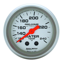 2-1/16in U/L Water Temp Gauge 120-240 - AutoMeter 4333