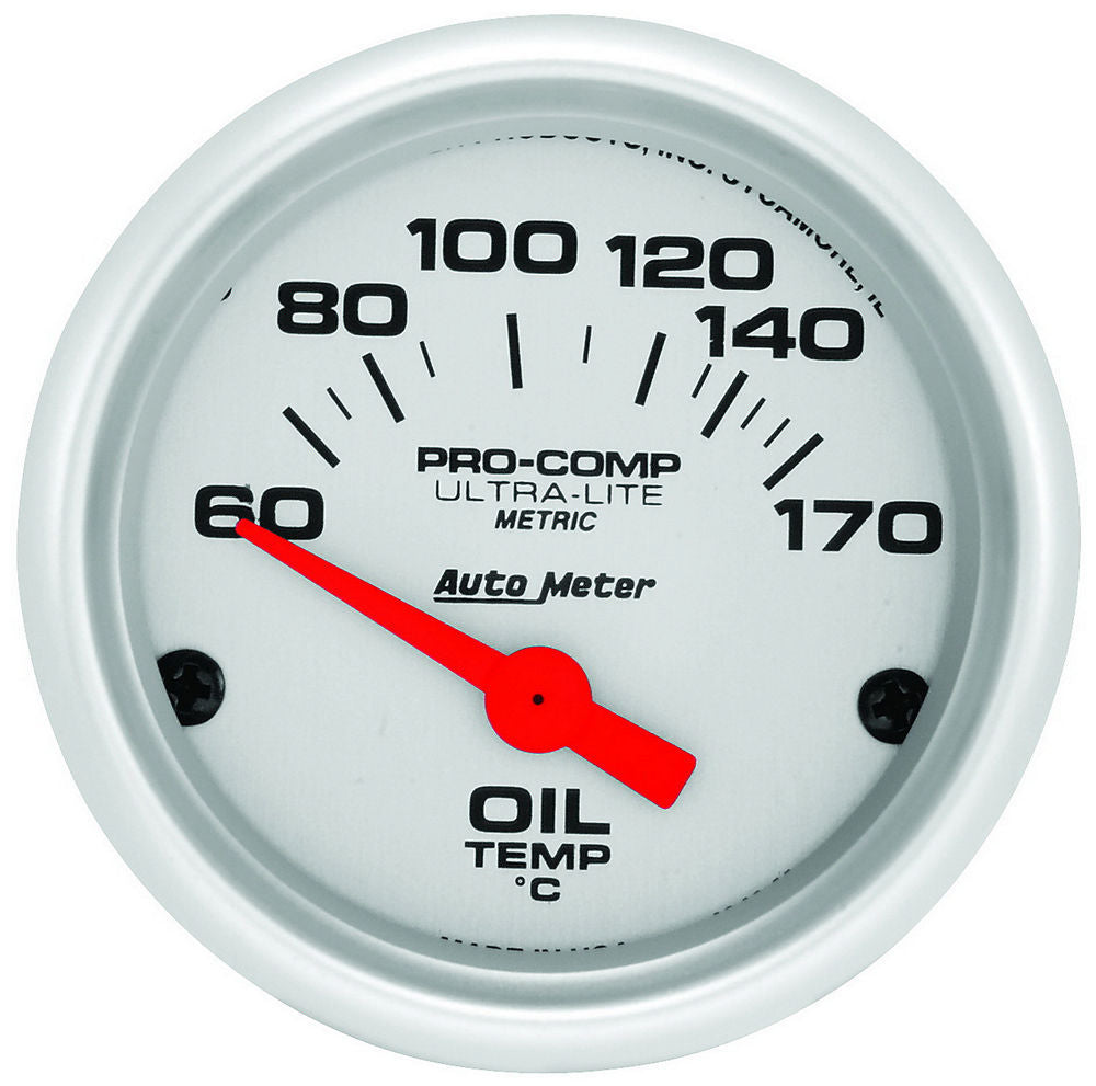 2-1/16 U/L Oil Temp Gauge - 60-170C - AutoMeter 4348-M