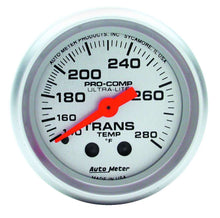 Load image into Gallery viewer, 2-1/16in Ultra-Lite Oil Trans Temp. Gauge - AutoMeter 4351
