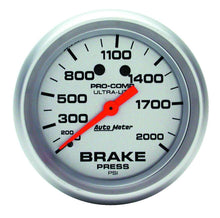 Load image into Gallery viewer, 2-5/8 Brake Pressure - AutoMeter 4426