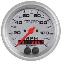 Load image into Gallery viewer, AutoMeter GAUGE; SPEEDOMETER; 3 3/8in.; 140MPH; GPS; ULTRA-LITE