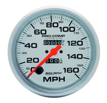Load image into Gallery viewer, AutoMeter GAUGE; SPEEDOMETER; 5in.; 160MPH; MECHANICAL; ULTRA-LITE