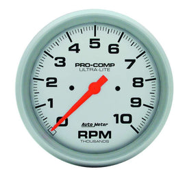 AutoMeter GAUGE; TACHOMETER; 5in.; 10K RPM; IN-DASH; ULTRA-LITE