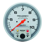 5in Dual Range Tach W/Mem. - AutoMeter 4499