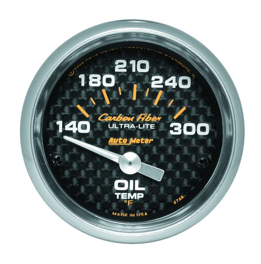 2-1/16in C/F Oil Temp. Gauge 140-300 - AutoMeter 4748