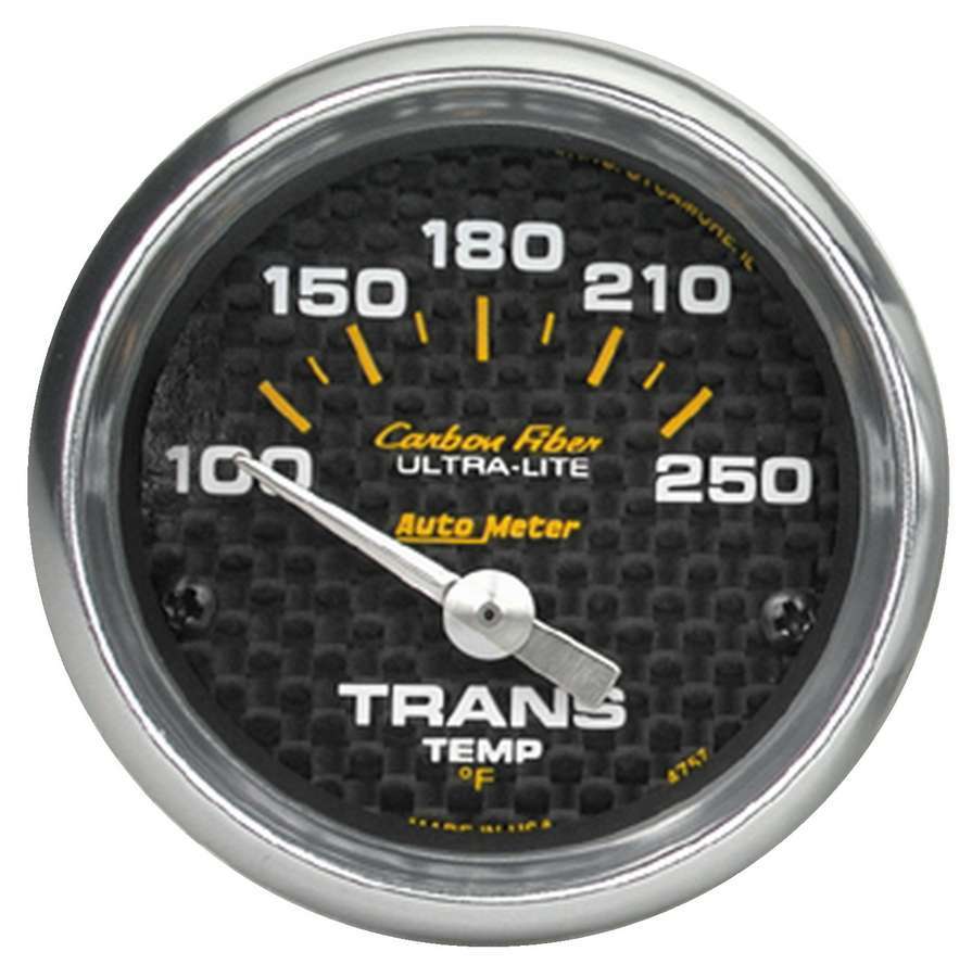 2-1/16in C/F Trans. Temp. Gauge 100-250 - AutoMeter 4757