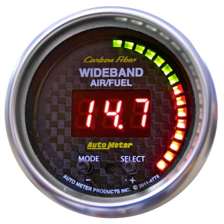 2-1/16 C/F Air/Fuel Ratio Gauge Wideband - AutoMeter 4778