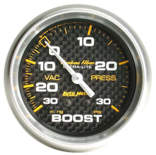 Load image into Gallery viewer, C/F 2-5/8in Boost Gauge - AutoMeter 4803