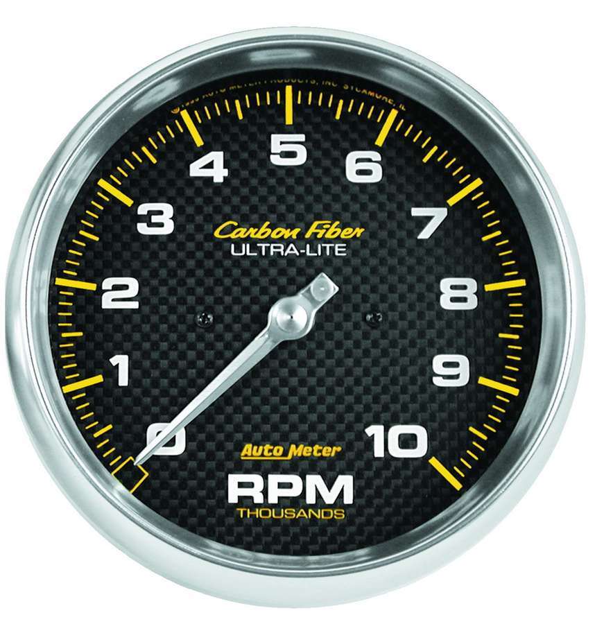 C/F 5in 10000RPM In-Dash Tach - AutoMeter 4898