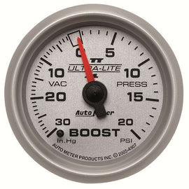 2-1/16in U/L II Boost / Vac Gauge 30/20 - AutoMeter 4907