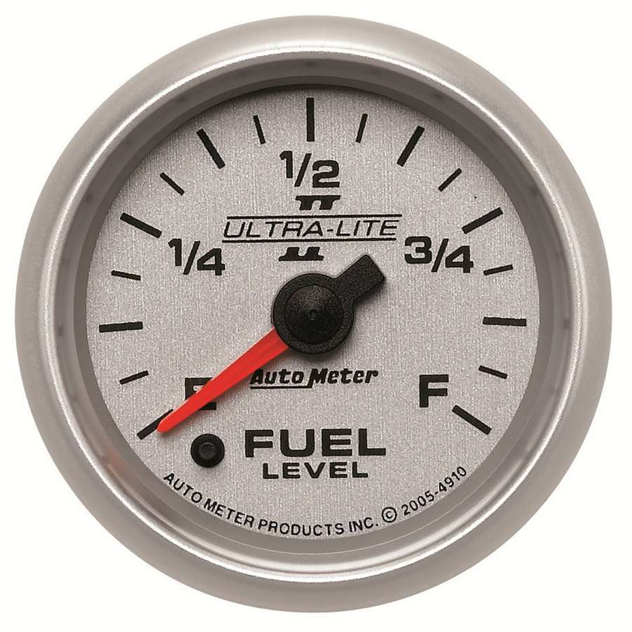 2-1/16in U/L II Fuel Level Gauge - AutoMeter 4910