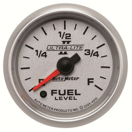 2-1/16in U/L II Fuel Level Gauge - AutoMeter 4910