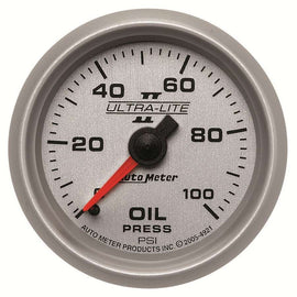 2-1/16in U/L II Oil Pressure Gauge 0-100psi - AutoMeter 4921