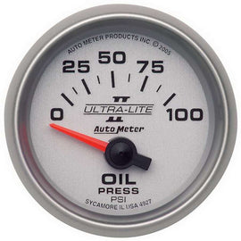 2-1/16in U/L II Oil Pressure Gauge 0-100psi - AutoMeter 4927