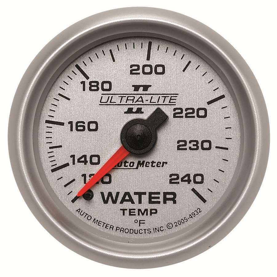 2-1/16in U/L II Water Temp. Gauge 120-240 - AutoMeter 4932