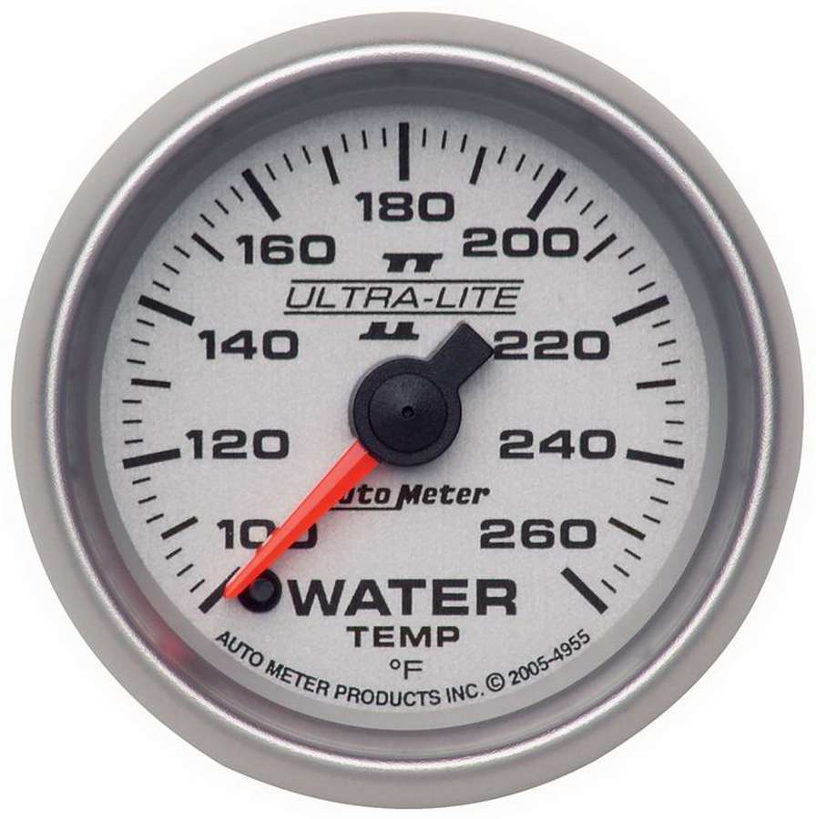 2-1/16in U/L II Water Temp. Gauge 100-260 - AutoMeter 4955